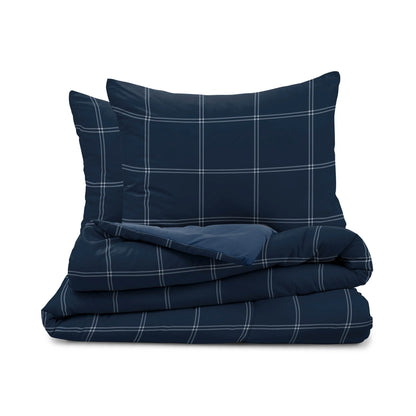 Martex Mf Reversible Comforter Check Comforter Set