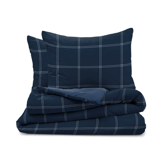 Martex Mf Reversible Comforter Check Comforter Set