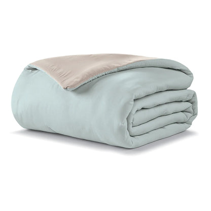 Ella Jayne Reversible Brushed Microfiber Plush Down-Alternative Comforter Set
