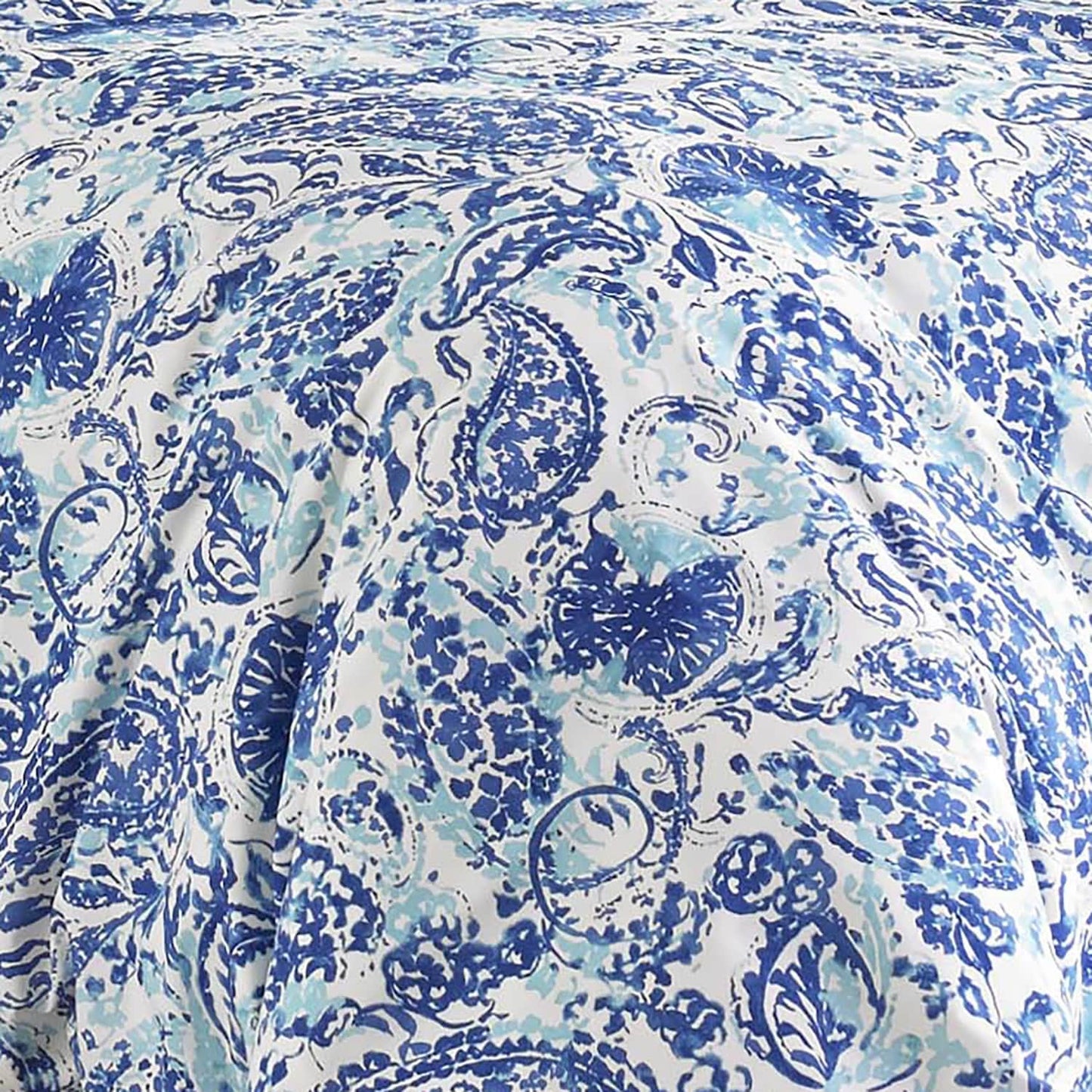 Poppy and Fritz Brooke Cotton Paisley Comforter Set