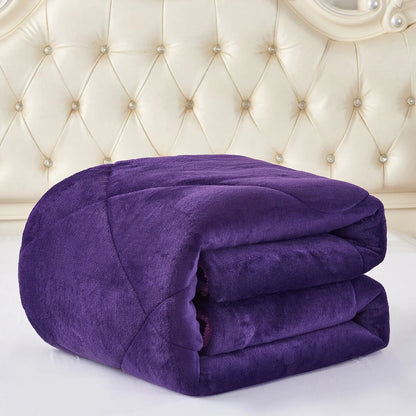 Fleece/ Sherpa Down Alternative 3-piece Comforter Set