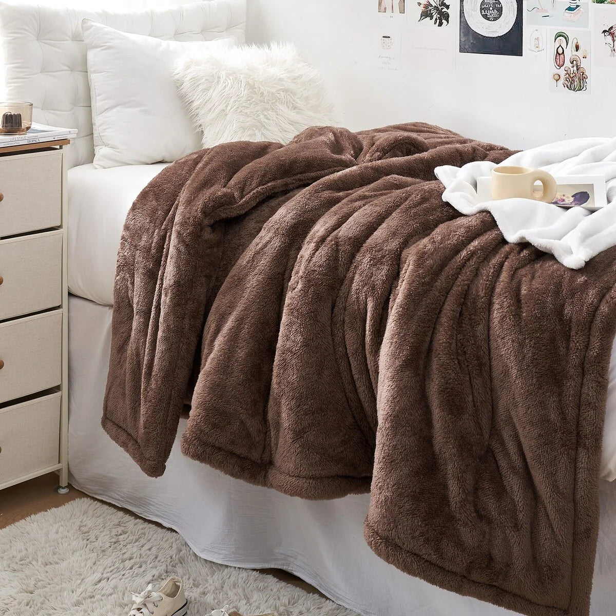 The Original Plush - Coma Inducer? Oversized Comforter - Pine Bark