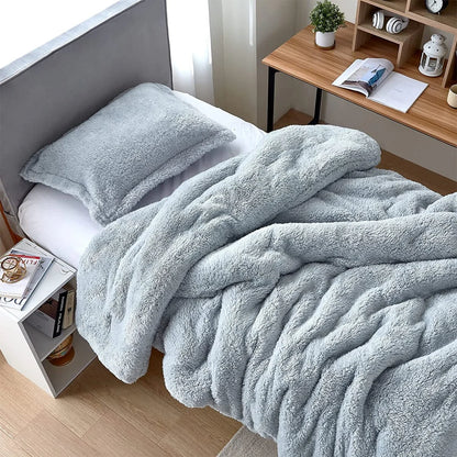 The Original Plush - Coma Inducer? Oversized Comforter - Frosted Arctic Ice