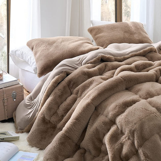 Chunky Bunny Yoga - Coma Inducer? Oversized Comforter - Cobblestone