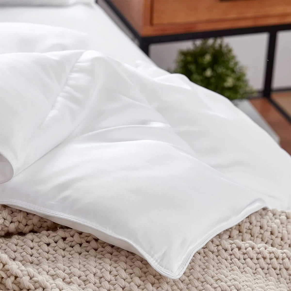 Snorze? Cloud Comforter Set - Coma Inducer? Ultra Cozy - White