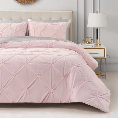 Juicy Couture Kiss Pleat Plush Comforter Sets
