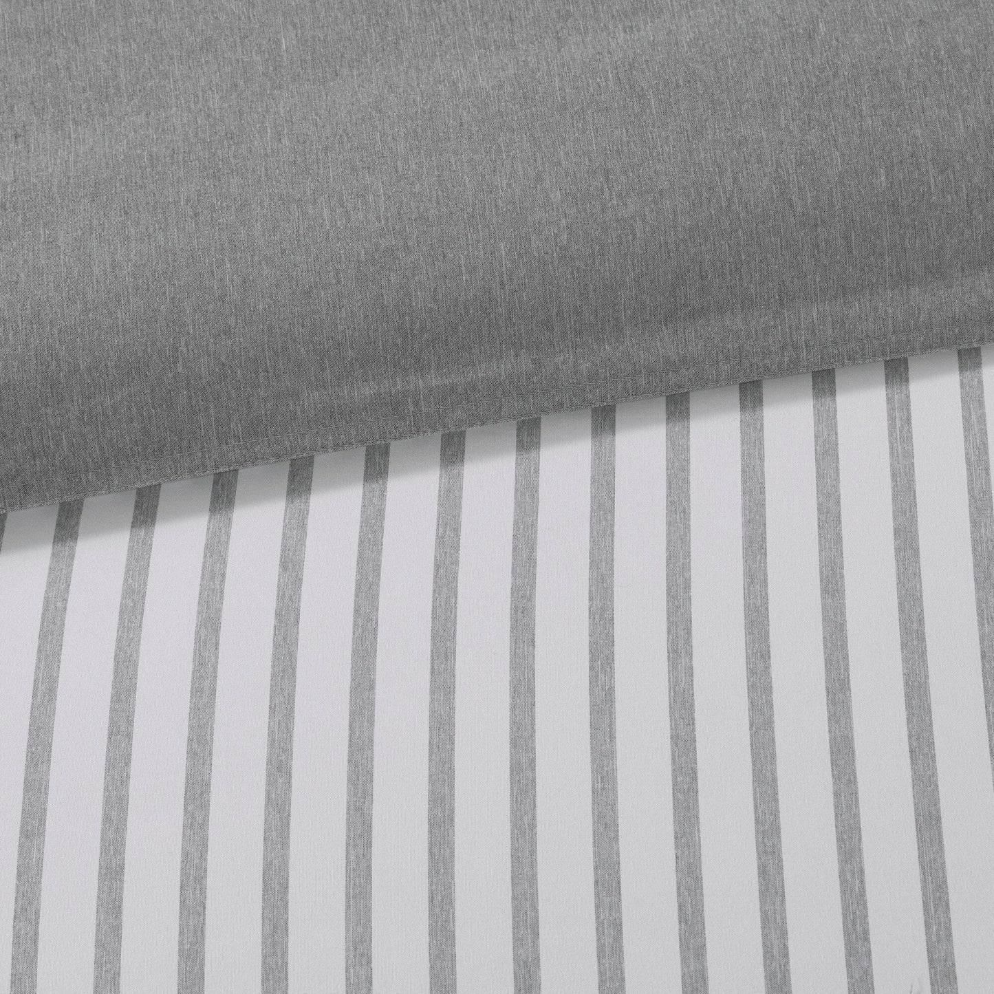 Madison Park Essentials Braydon Reversible Yarn Dyed Stripe Down Alternative Comforter Set