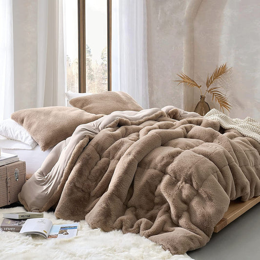 Chunky Bunny Yoga - Coma Inducer? Oversized Comforter - Cobblestone