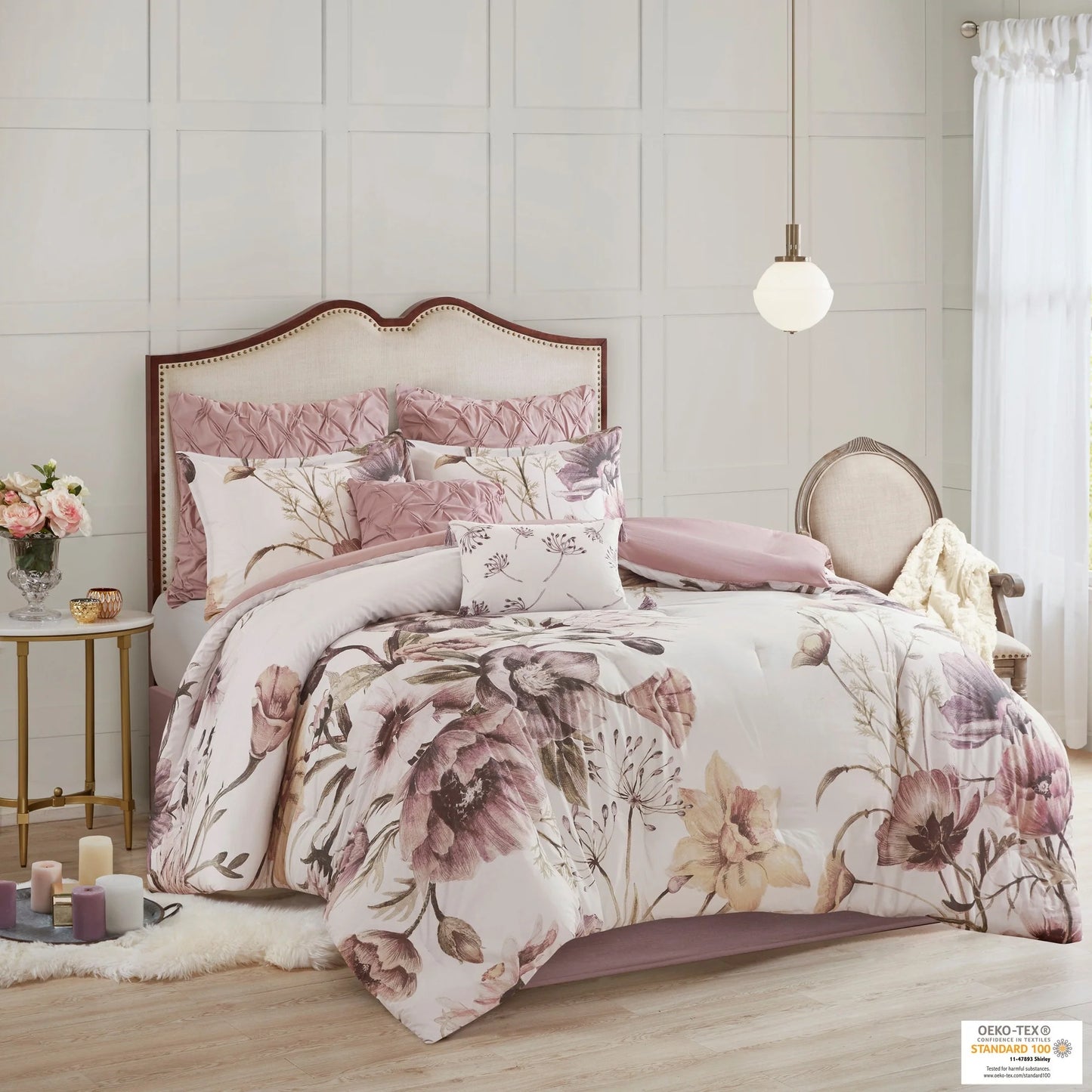 Madison Park Gisele 8 Piece Cotton Comforter Set