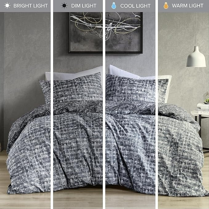Chelsea Square Maca Modern Reversible Comforter Set