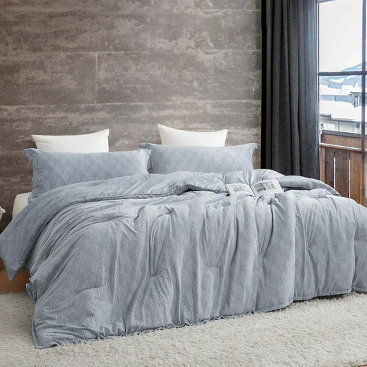 Daydreamer - Coma Inducer? Oversized Comforter Set - Navy Etch