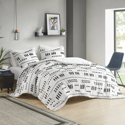 Intelligent Design Ayla Clip Jacquard Comforter Set