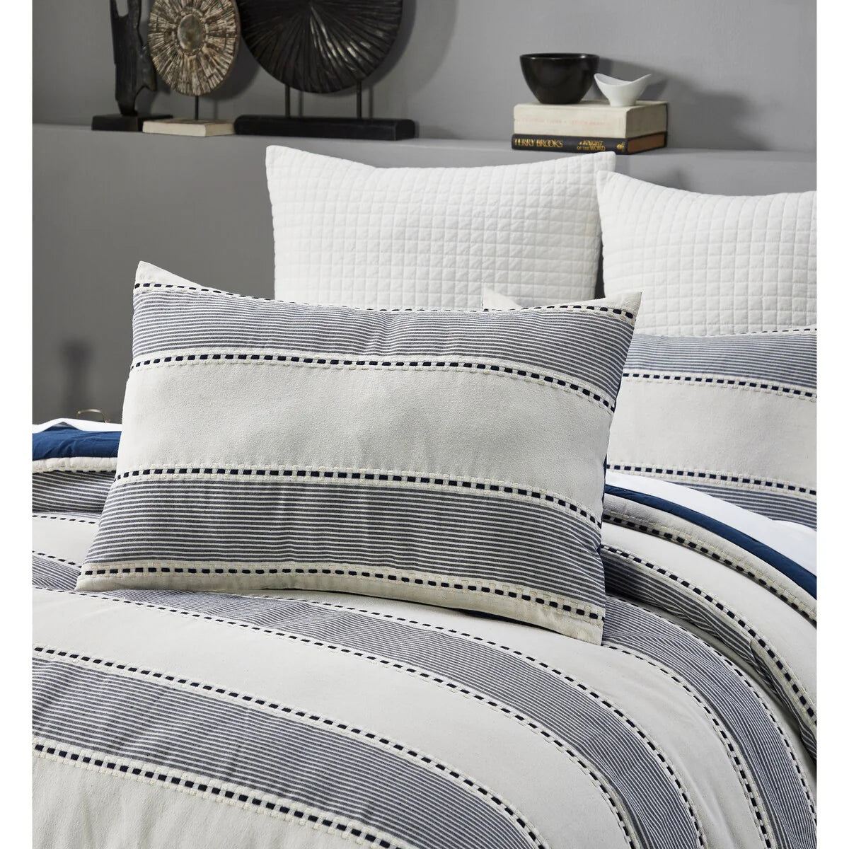 Better Trends Janson Collection Poly/Cotton Comforter Set with Sham - Absorbent, Moisture-Wicking, Machine Washable, Tumble Dry