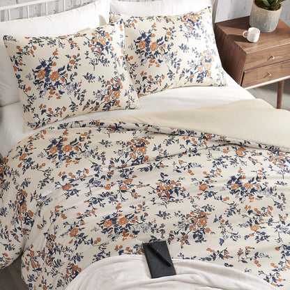 Lucky Brand Garden Bouquet Reversible Comforter Sets