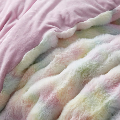 Sherbert Scoops - Coma Inducer? Oversized Comforter Set - Rainbow Sprinkles
