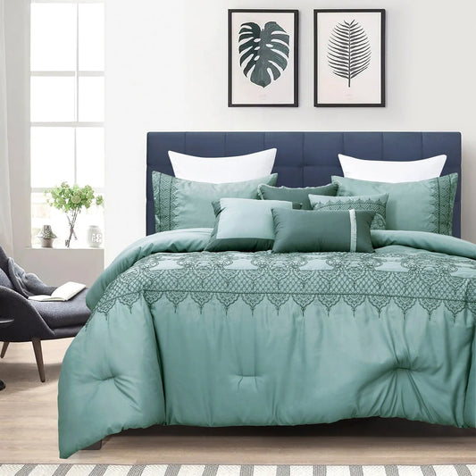 Linda Luxury 7 Piece Comforter Set