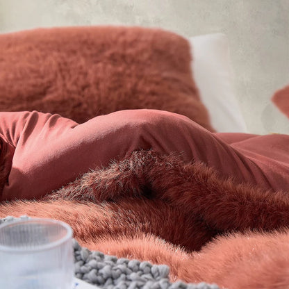 Messy Hair Day - Coma Inducer? Oversized Comforter - Auburn