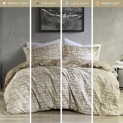 Chelsea Square Maca Modern Reversible Comforter Set