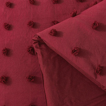 Tufted Design Jacquard Comforter Set