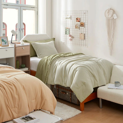Dorm Haul? - Cozy College Comforter Set - Twin XL Reversible Bedding