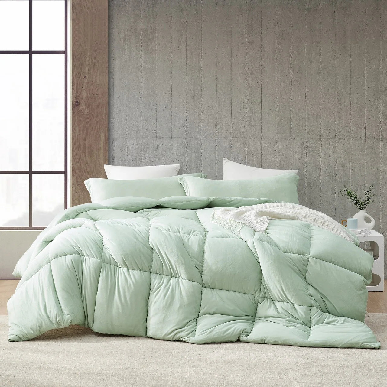 Fatter than Fat? - Coma Inducer? Oversized Comforter Set - Ice Flow