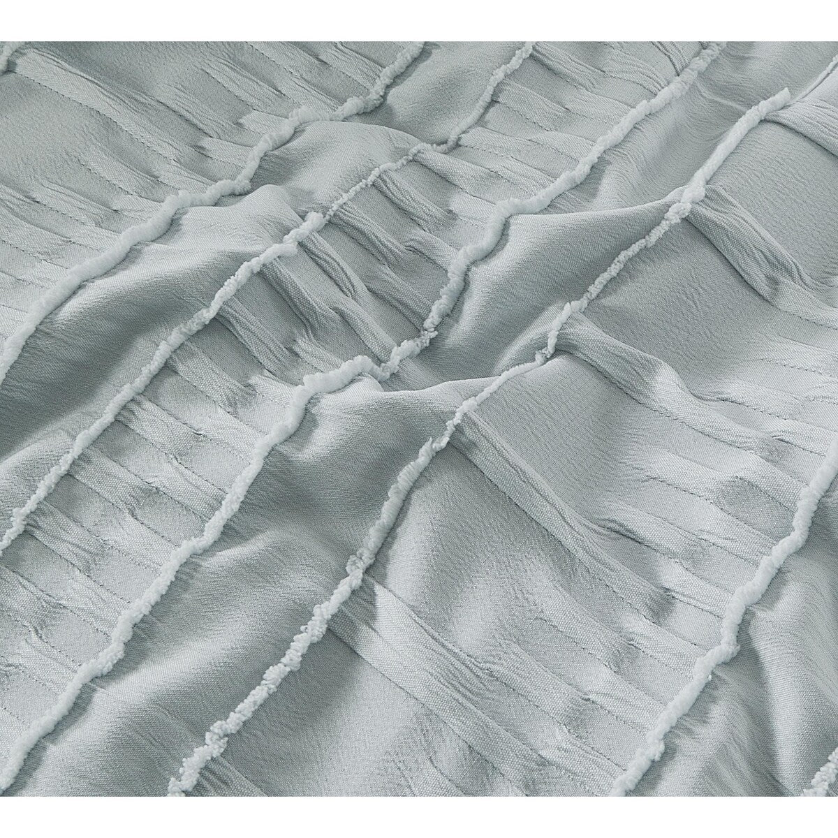 Nanshing Dakota Clipped Stripes Comforter Set