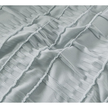 Nanshing Dakota Clipped Stripes Comforter Set