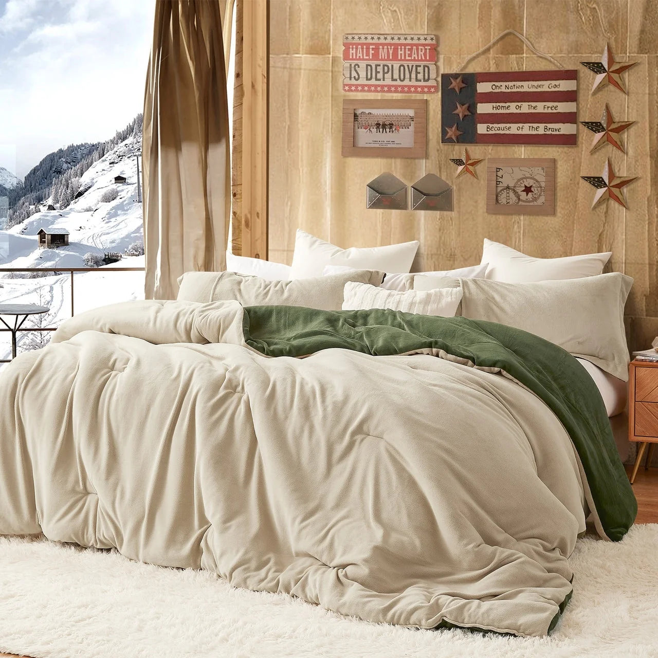 Even Heroes Need Sleep? - Coma Inducer? Oversized Comforter Set - Bravo Zulu