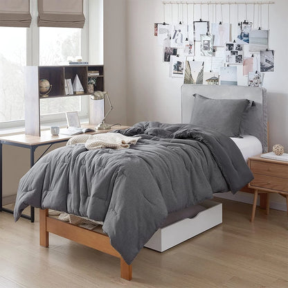 Yoga Pants? - Coma Inducer? Oversized Cooling Comforter Set - Steel Gray