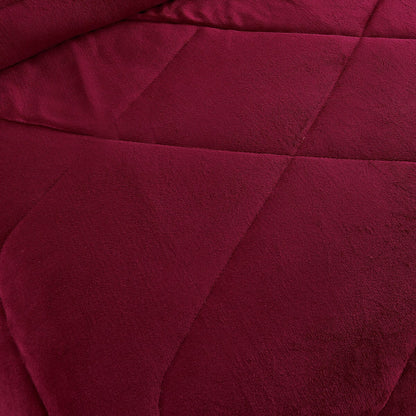 Fleece/ Sherpa Down Alternative 3-piece Comforter Set