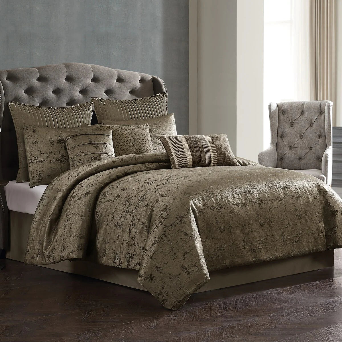 Riverbrook Home Dobbins Comforter Set Modern Jacquard
