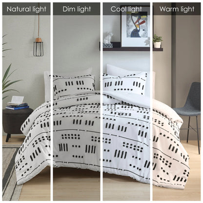 Intelligent Design Ayla Clip Jacquard Comforter Set