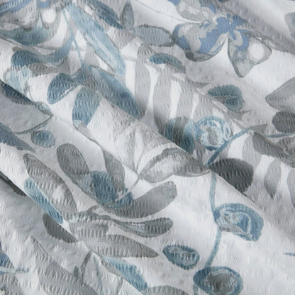 Madison Park Kairi 5 Piece Botanical Floral Seersucker Comforter Set