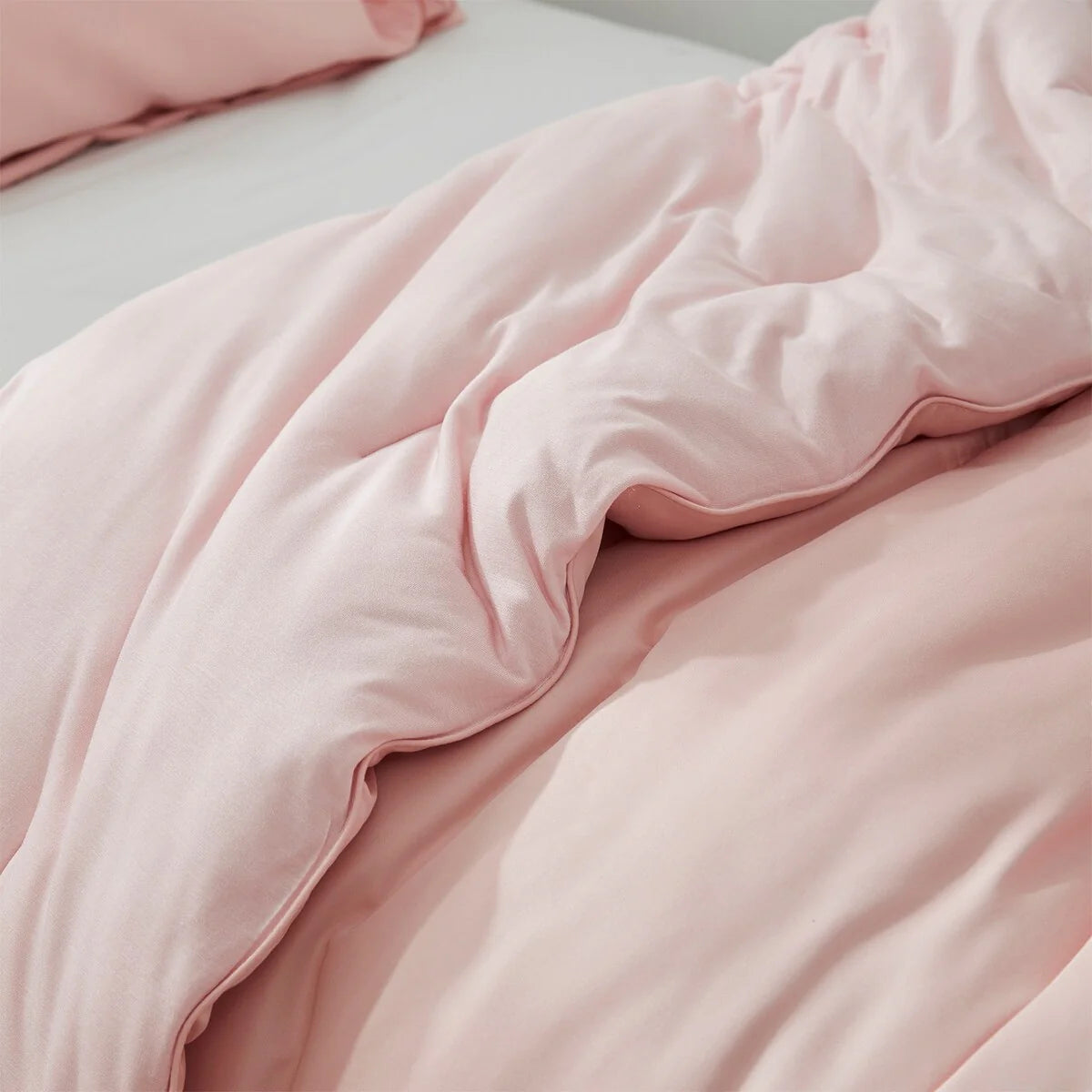 Cold Pandas Knitting - Coma Inducer? Oversized Comforter Set - Rose Quartz