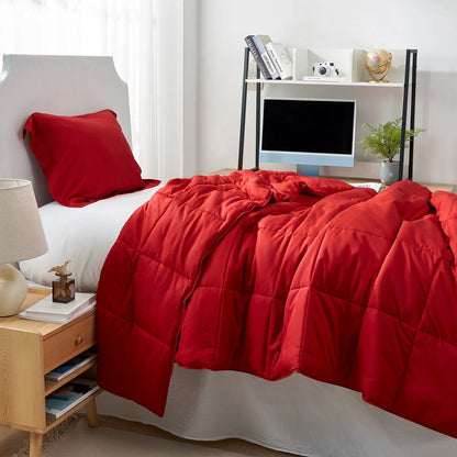 Menopleasing - Coma Inducer? Oversized Cooling Comforter Set - Barbados Cherry