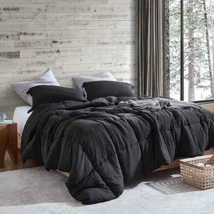 Better Than Butter - Coma Inducer? Oversized Comforter Set - Black