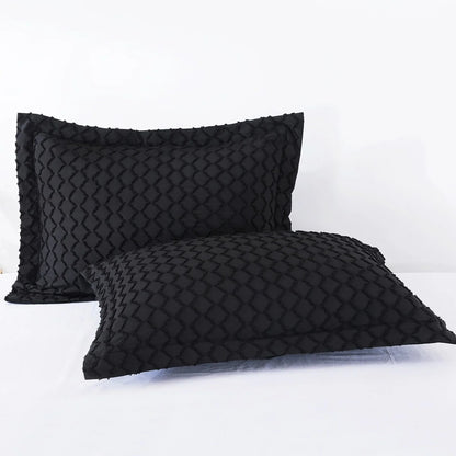 Boho Comforter Set,Tufted Design Bedding Set