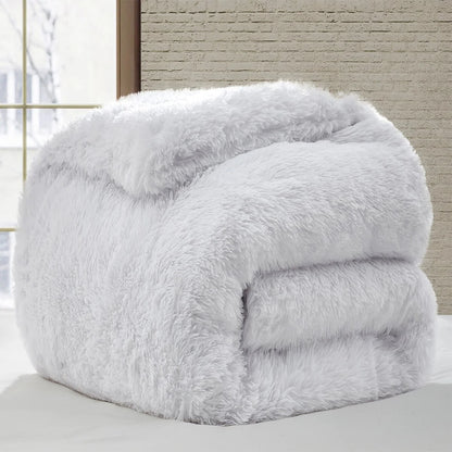 Full of Fluff - Coma Inducer? Oversized Comforter Set - White