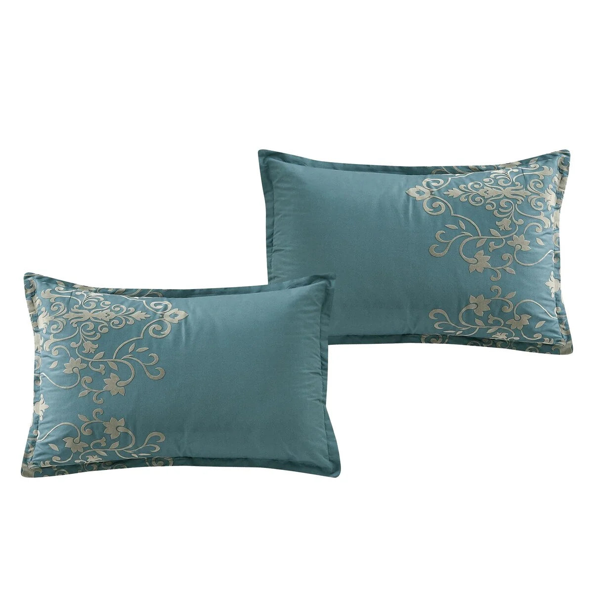 Shatex Selas7PC Bedding Comforter Set All-season Reversible Bed in a Bag