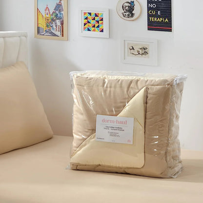 Dorm Haul? - Cozy College Comforter Set - Twin XL Reversible Bedding