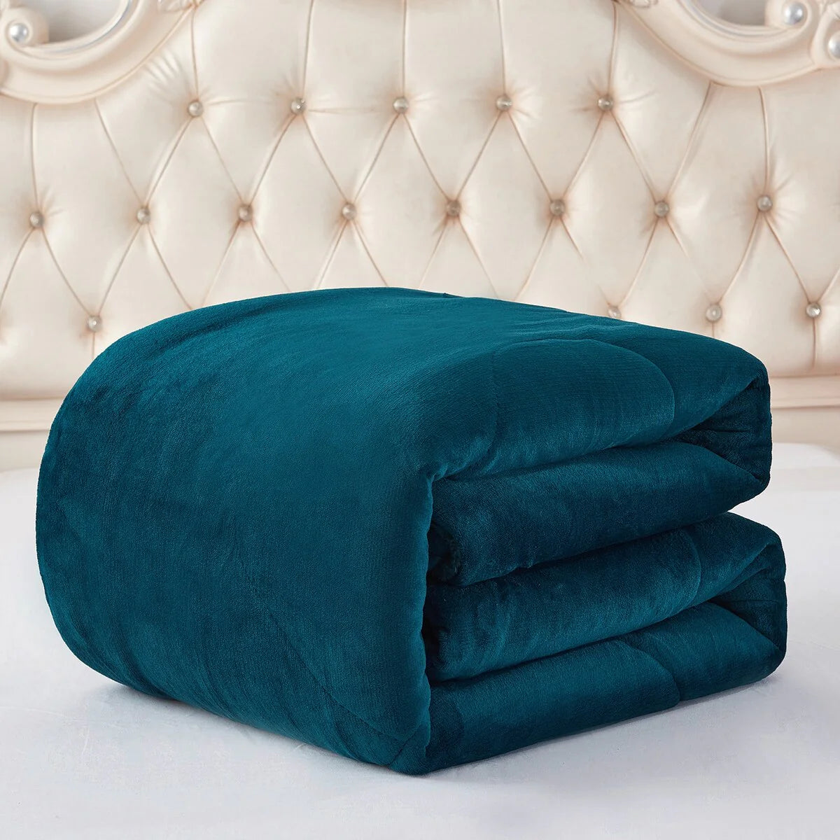 Fleece/ Sherpa Down Alternative 3-piece Comforter Set