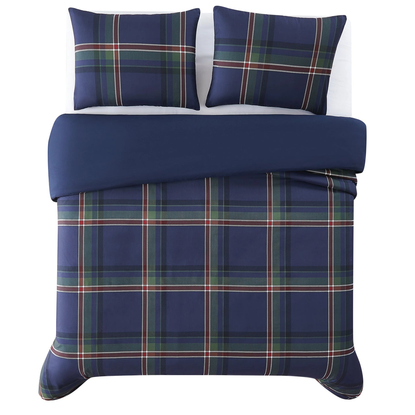 Truly Soft Bronson Plaid Comforter Set