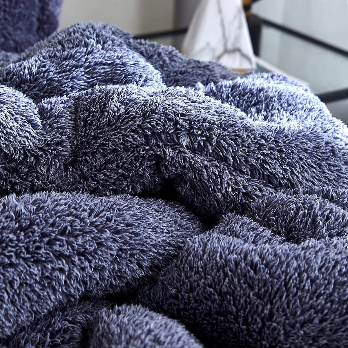 The Original Plush - Coma Inducer? Oversized Comforter - Frosted Cobalt