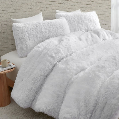 Full of Fluff - Coma Inducer? Oversized Comforter Set - White