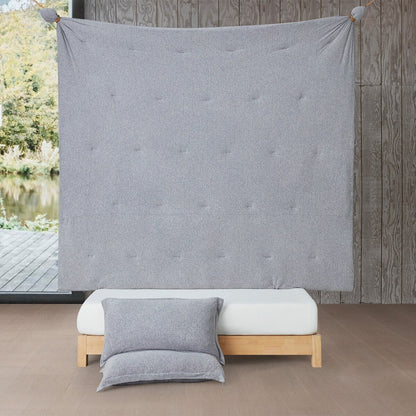 Sweater Weather? - Coma Inducer? Oversized Comforter Set - Nightfall Navy Snow