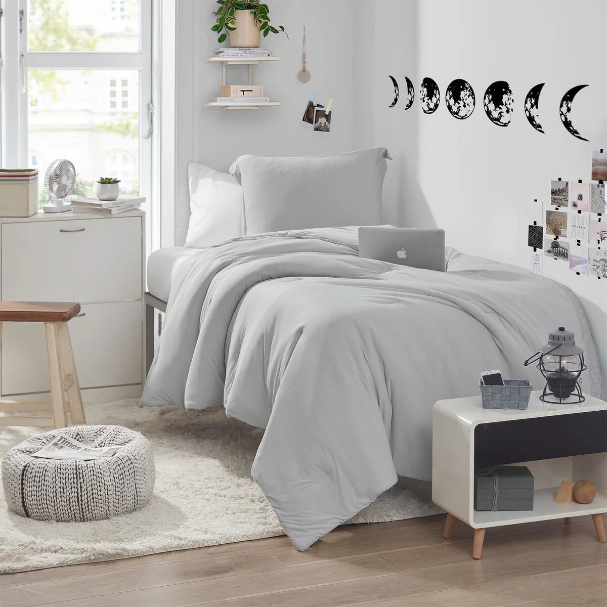 Too Cool - Coma Inducer? Oversized Comforter Set - Arctic Gray
