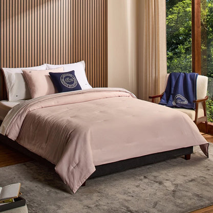 Lacoste Tiebreak 3-Piece Percale Cotton Comforter Set