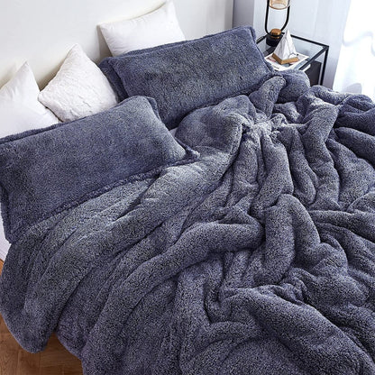 The Original Plush - Coma Inducer? Oversized Comforter - Frosted Cobalt