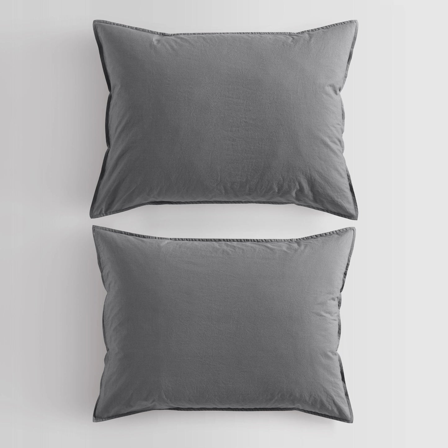 Calvin Klein Washed Percale Cotton Solid Comforter Set
