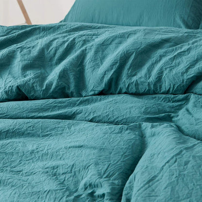 Natural Loft Oversized Comforter Set - Ocean Depths Teal